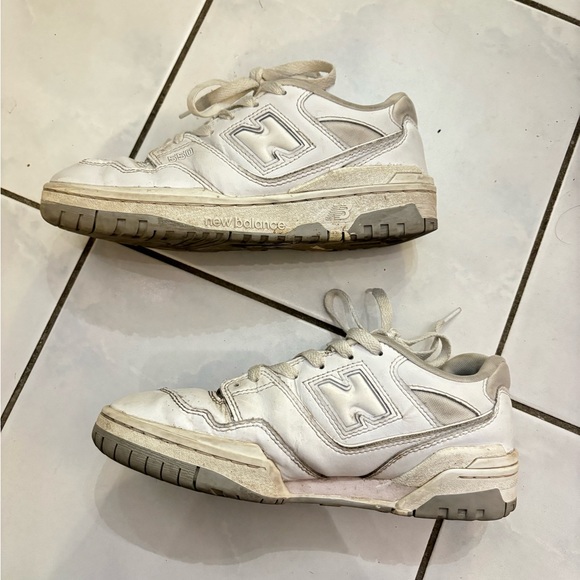 New Balance White 550s - Picture 4 of 5